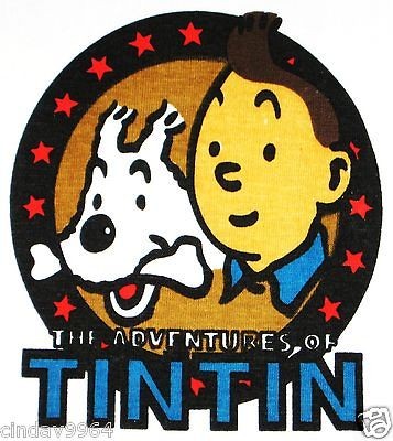 VINTAGE THE ADVENTURES OF TIN TIN T SHIRT WHITE MEDIUM NEW