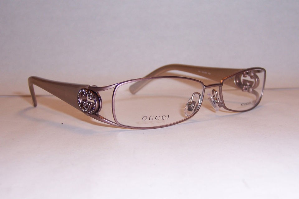 NEW GUCCI EYEGLASSES GG 2811 GG2811 HJ1 PINK 56mm RX AUTHENTIC