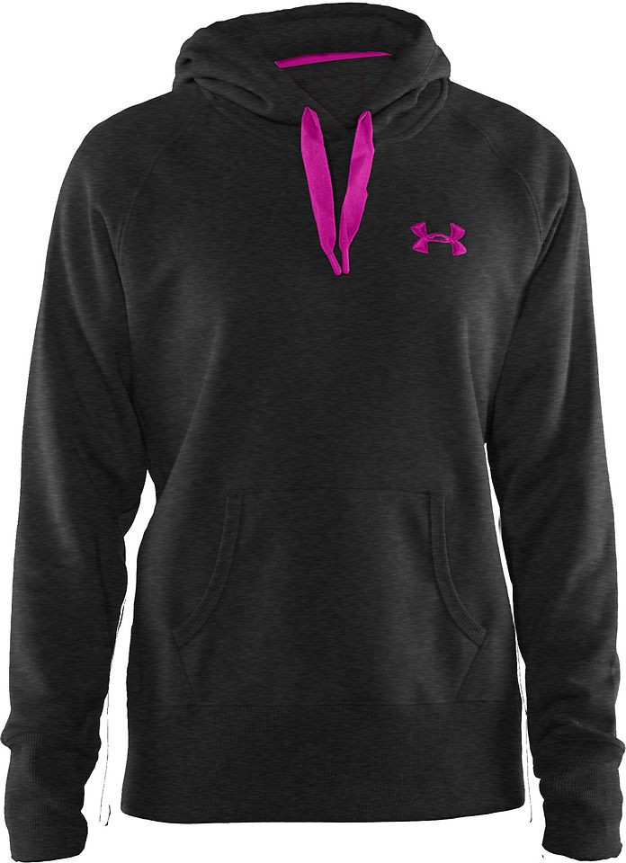   Under Armour Storm Charged Cotton Fleece Hoodie Asphalt Heather/Pink