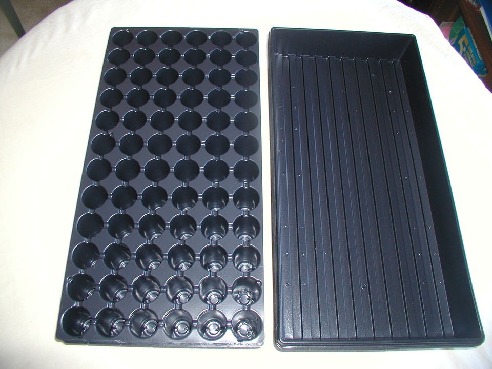   STARTING/GREENHOUSE SUPPLIES 6ea.72 CELL PROPAGATION INSERTS&TRAYS