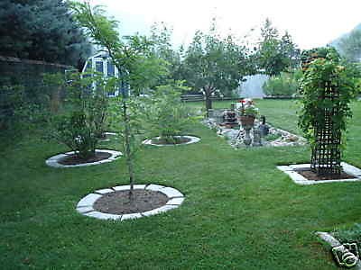 LARGE CONCRETE GARDEN EDGING LAWN LANDSCAPE MOLD LOT