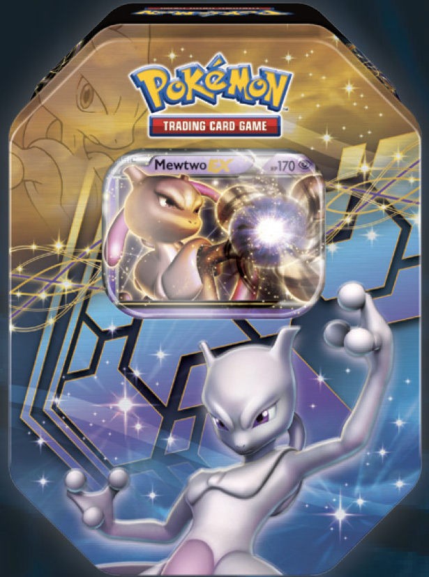 Pokemon 2012 Fall Legends Legendary Mewtwo EX Tin