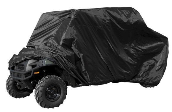 POLARIS RANGER CREW TRANS MULE BLACK UTV STORAGE COVER FOUR SEATER