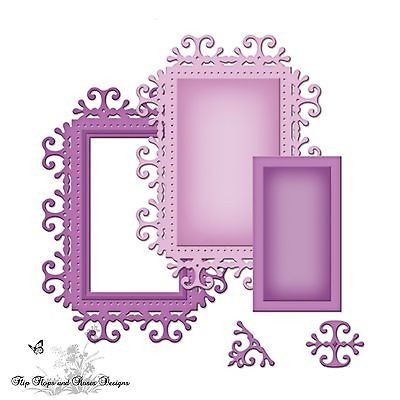 SPELLBINDERS SHAPEABILITIES DIE D LITES FRAME 1 DIES S2 001 FRAME 