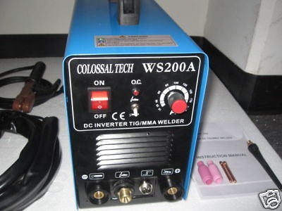 Welder Tig & MMA Welder 200AMPDC Inverter 2 in 1 Welder & FREE Welding 