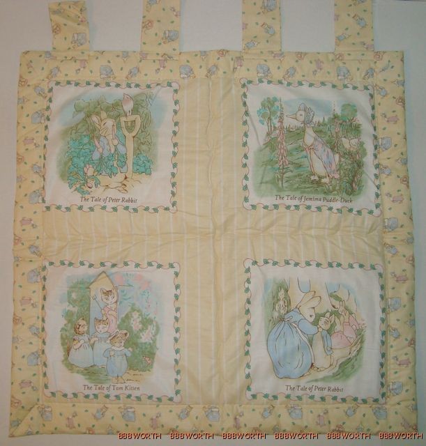 Beatrix Potter Peter Rabbit Nursery Baby Wall Hanging