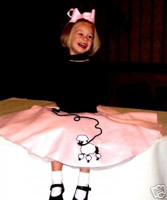 TODDLER POODLE SKIRT CUSTOM ORDER   SIZES NEWBORN   6T