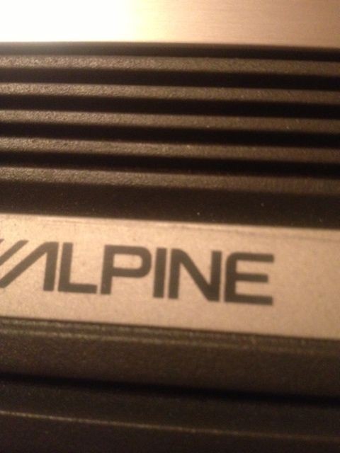 Alpine 4/3/2 Channel Power Amplifier MRV F353 V12 Car Amp Excellent 