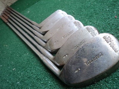 VINTAGE WILSON CAPITOL IRONS MIDIRON MAHIE NIBLICK SPADE IRON GOLF 