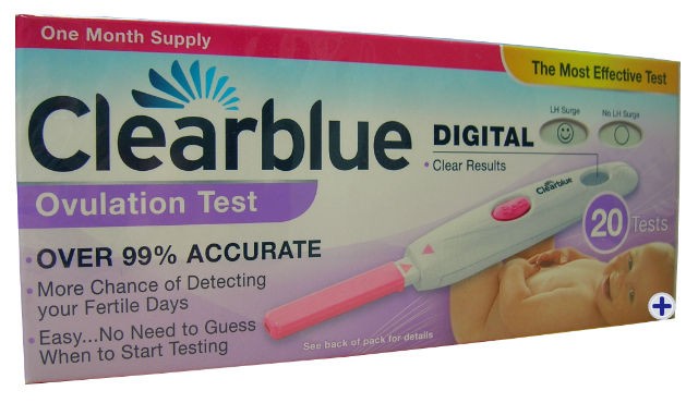 NEW CLEARBLUE DIGITAL OVULATION TEST   20 STICKS BNIB