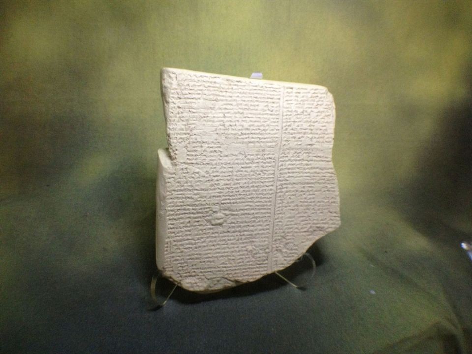 The Flood Tablet XI, Epic of Gilgamesh, Noahs Ark, Genesis, Very 