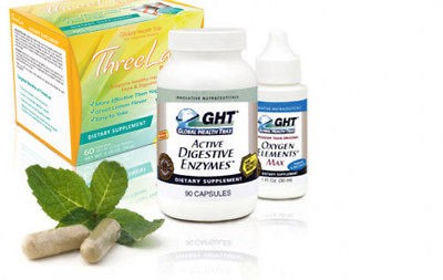 of Each THREELAC + Active Digestive ENZYMES + OXYGEN