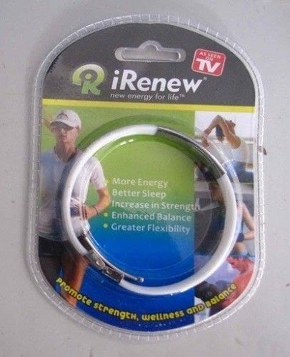 SPECIAL FOR 3 POWER BALANCE ENERGY Wristband BRACELET IRENEW WHITE 