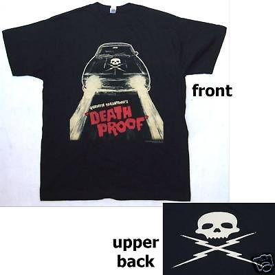 DEATH PROOF CAR LIGHTS GRINDHOUSE BLK T SHIRT 3XL XXXL NEW