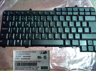 DELL INSPIRON 6400 1501 Turkish Keyboard UD424 Türkçe