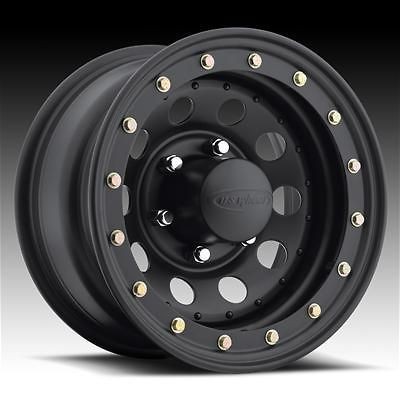 Wheel 904 Series Stealth Modular Beadlock Black Wheel 15x12 5x5 