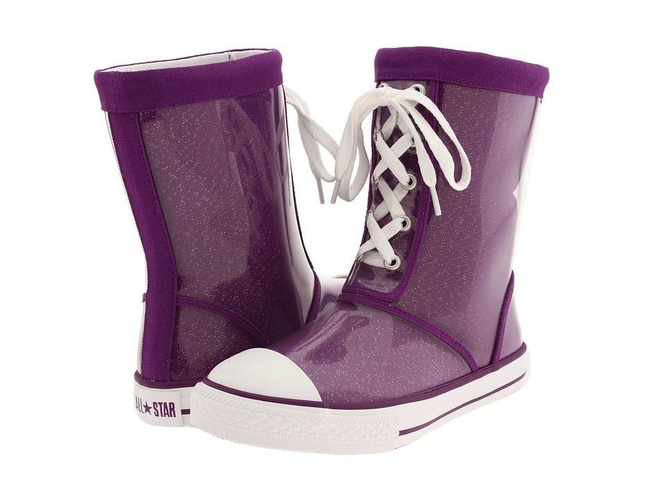   JUNIOR CONVERSE CHUCK TAYLOR ALL STAR WEATHER BOOT HI PURPLE MAGIC