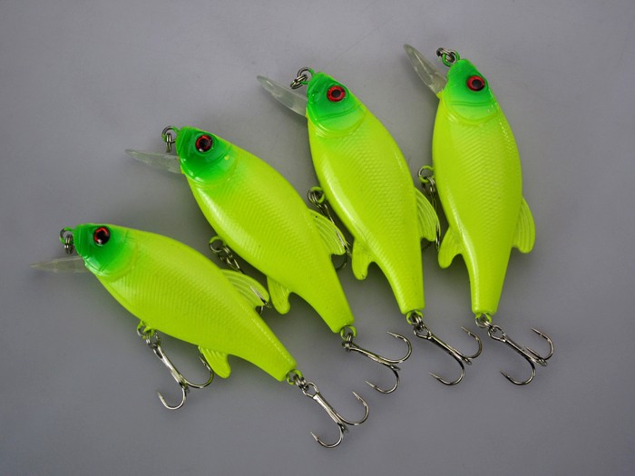 Lot4 FISHING LURES HOOKS CRANKBAITS 15g/8.5cm a