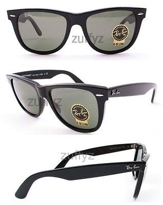 Ray Ban Wayfarer 2140 901 RB2140 Black RB 2140 54mm Large