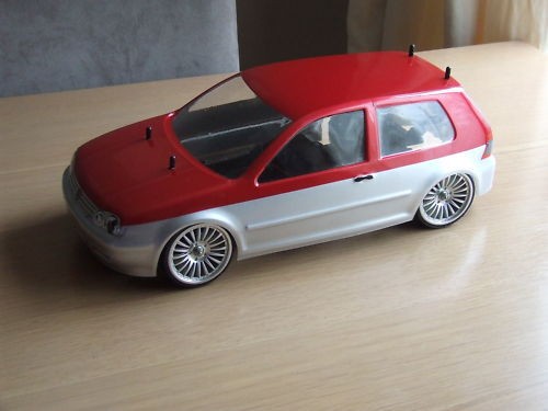 Kamtec Golf MK4 V5 GTi 110 RC Car Body shell £14.99 Tamiya repro 