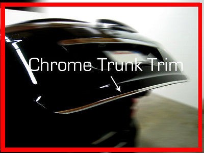 PORSCHE Rear Chrome Trunk Molding Trim All Models (Fits Porsche 944 