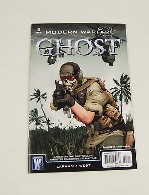   WARFARE 2 GHOST #1 WILDSTORM COMICS 2010 (NM) COVER A LAPHAM RARE HTF