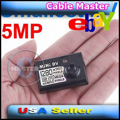   MINI HD DVR SPY CAMERA DV DIGITAL VIDEO VOICE WEBCAM RECORDER *16GB