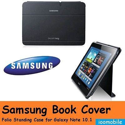 Genuine Samsung EFC 1G2NGEC Stand Book Cover Case Galaxy Note 10.1 