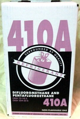 410a REFRIGERANT 25lb. NEW/SEALED R410a BIN/BO