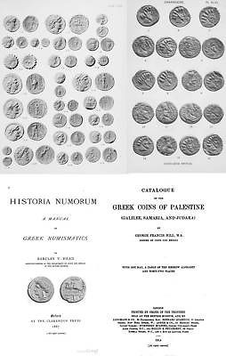 Grand collection of catalogues of Greek and Roman coins 175+ books on 