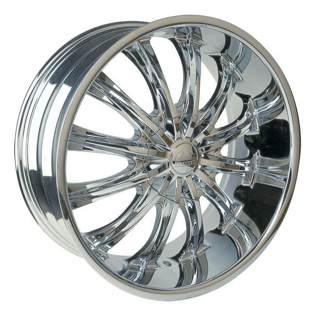 28 INCH RIMS WHEEL TIRE CHROME 6X139 6X135 BENTCHI B15