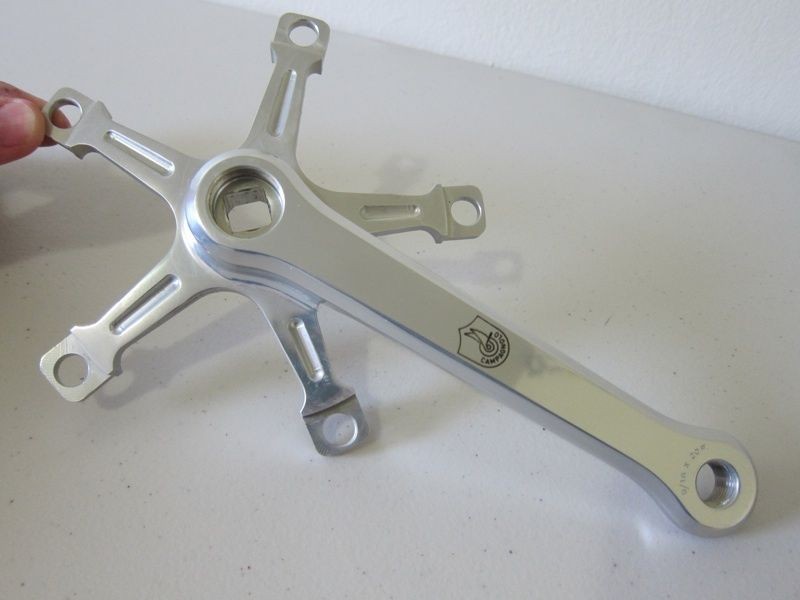 Campagnolo Record RH crank NOS 165mm 144 track strada