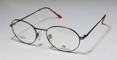 NEW RODENSTOCK R2940 D 52 19 135 GOLD ANTIQUE/HAVANA FULL RIM 