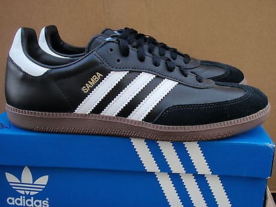 Adidas Samba Black White Gum Men NIB Size 7