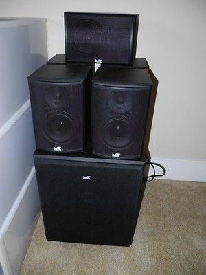   LCR 55 Speakers (5) & V 75 Mark II Subwoofer Surround Sound MNK