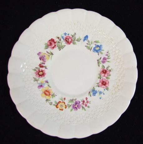 SIMSPONS Solian Ware CREAM SOUP SAUCERS England