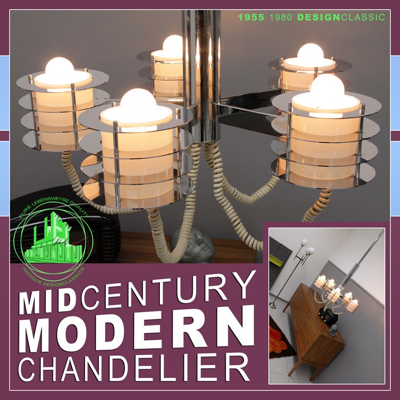 60 s chandelier in Antiques