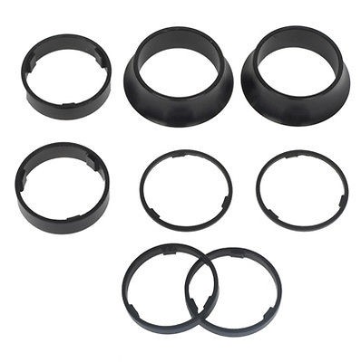 Origin8 Single Speed SS Spacer Kit for Shimano Cassette Body Black