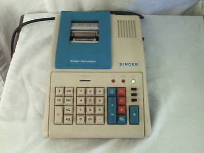   SINGER Friden 2012P Electric Business Printing Calculator WORKS