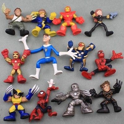   Super Hero Squad The Amazing Spider Man Iron Man Avengers Figure D88