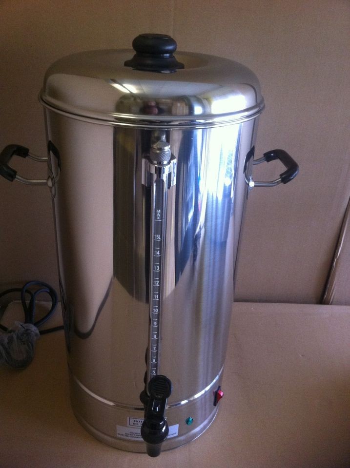 Commercial Coffee Percolator, 15 Litre, Machine, Maker, New 