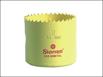 Starrett High Speed Steel Bi Metal Holesaw