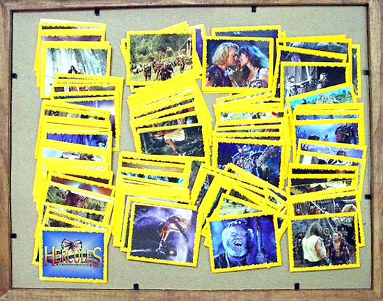 1996 Merlin Collections Hercules Sticker Set