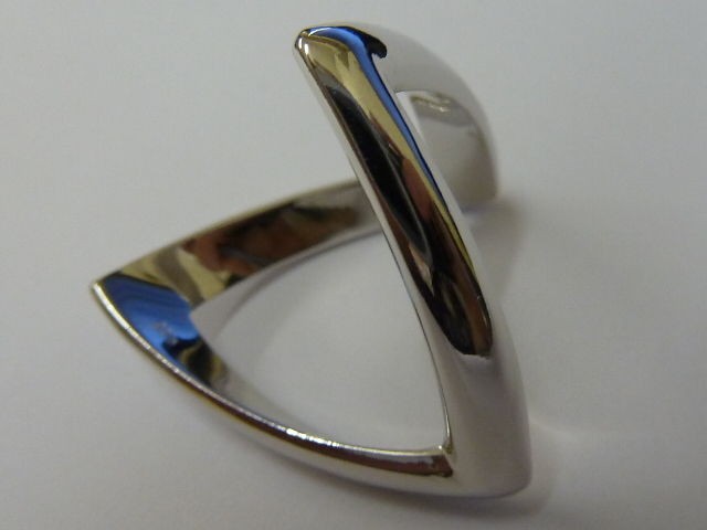 Sterling Silver Double Wishbone Ring