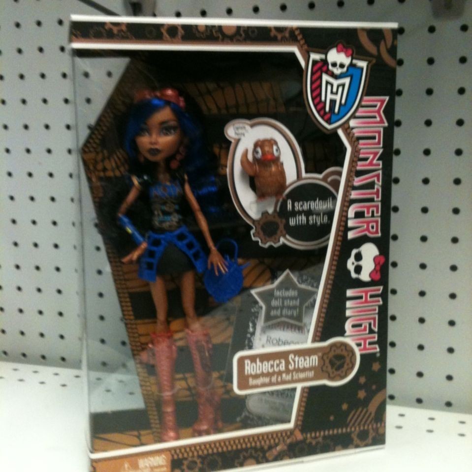 MONSTER HIGH DANCE CLASS ROBECCA rebecca STEAM tap Doll bnib Intl Ship