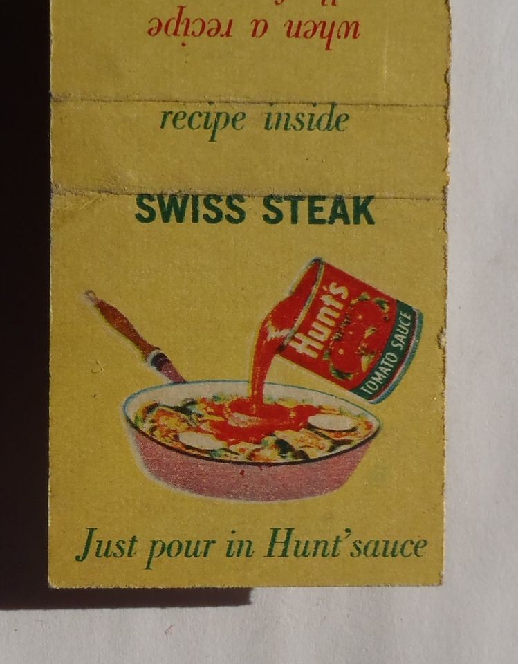   Swiss Steak Recipe Hunts Tomato Sauce Just Pour in Hunts Sauce