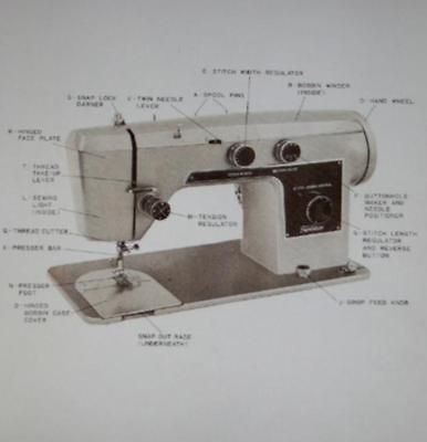 Montgomery Ward URR 277 E Sewing Machine Manual On CD