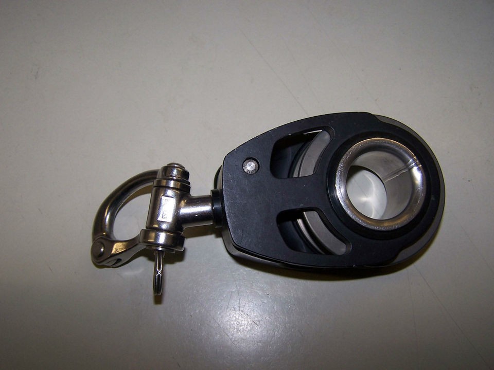   WITH STAINLESS SNAP SHACKLE, NEW, LIGHTWEIGHT FOR 1/2 LINE MAX