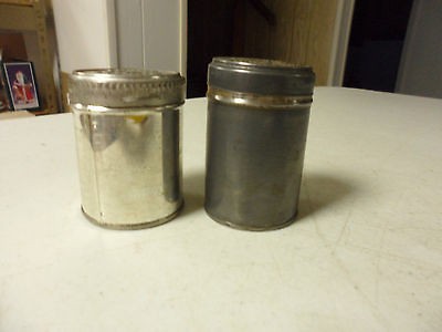 LOT OF 2 VINTAGE SNUFF TOBACCO CANS HELME & AMERICAN WITH LIDS