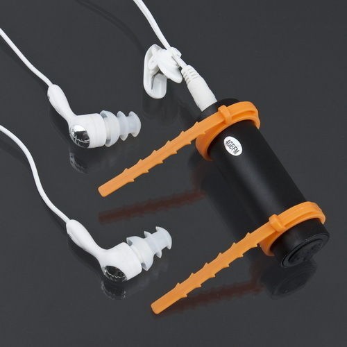   4G 4GB Swimming Diving Water Waterproof  Player FM Radio Earphone